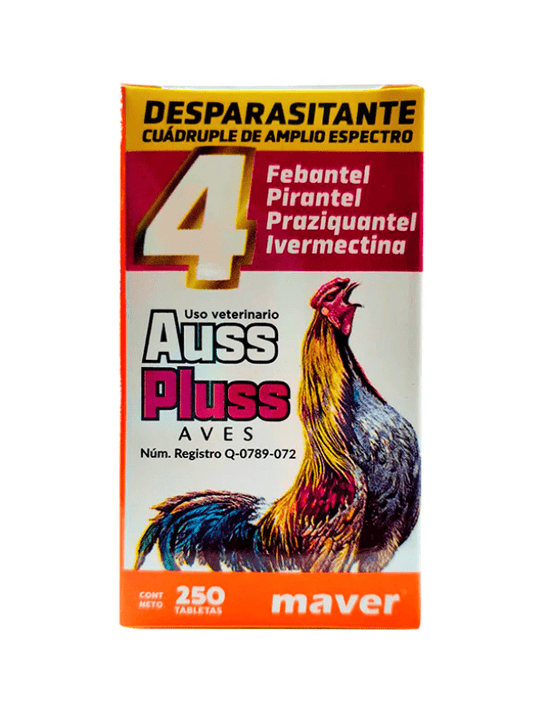 Auss Pluss Aves de 250 tabletas