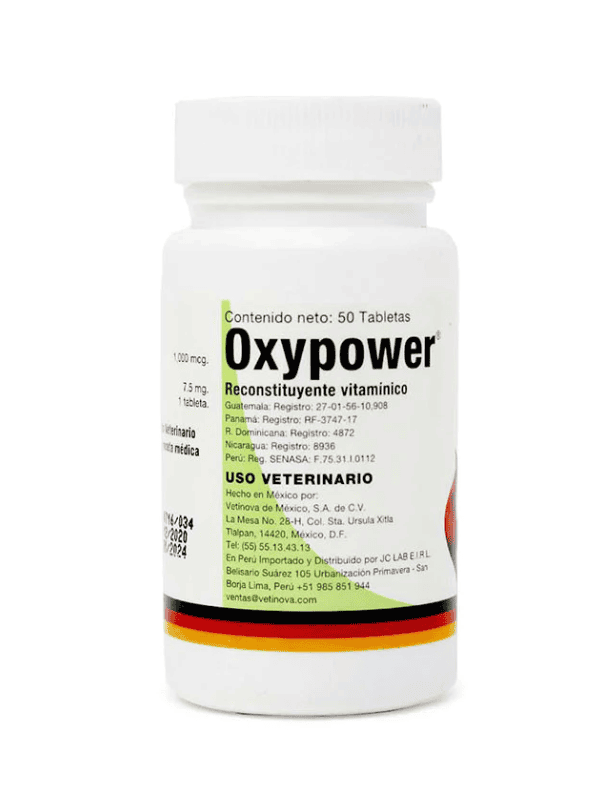 Oxypower de 50 tabletas