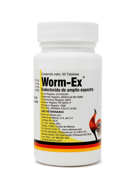 Worm Ex de 50 tabletas