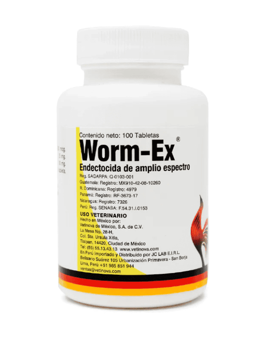 Worm Ex de 100 tabletas